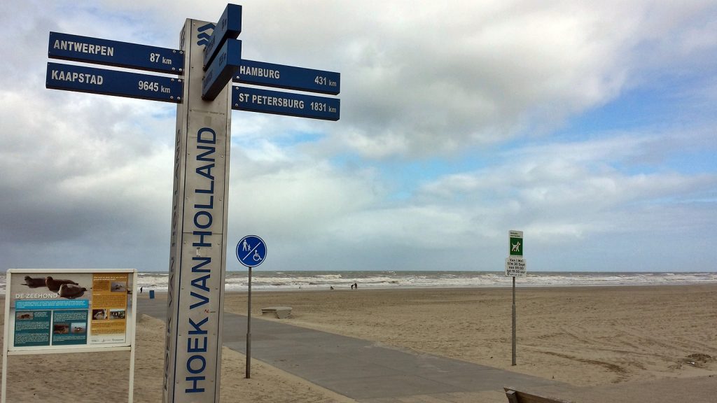 Wegweiser Hoek van Holland - Hamburg