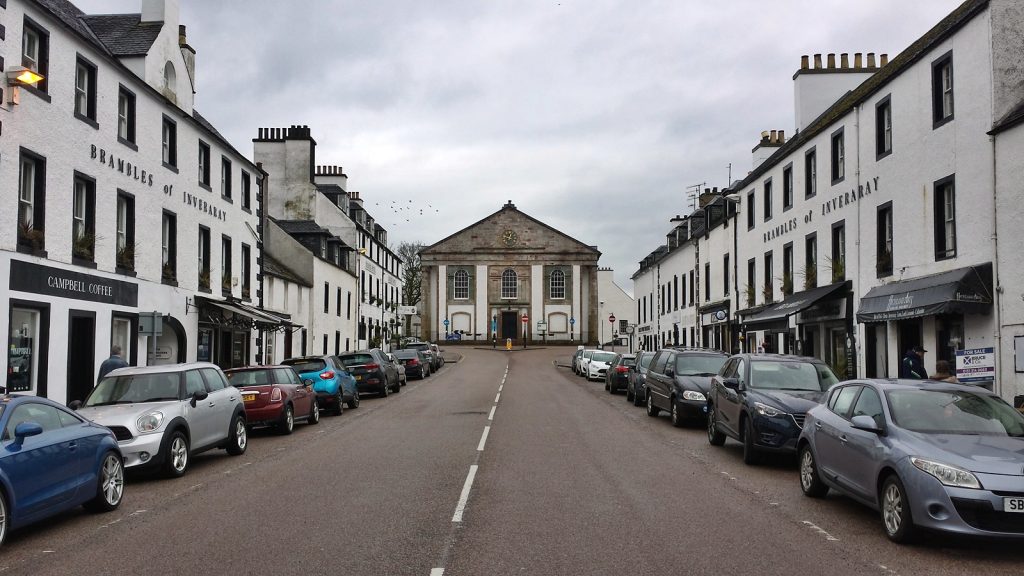 Hauptstraße in Inverary