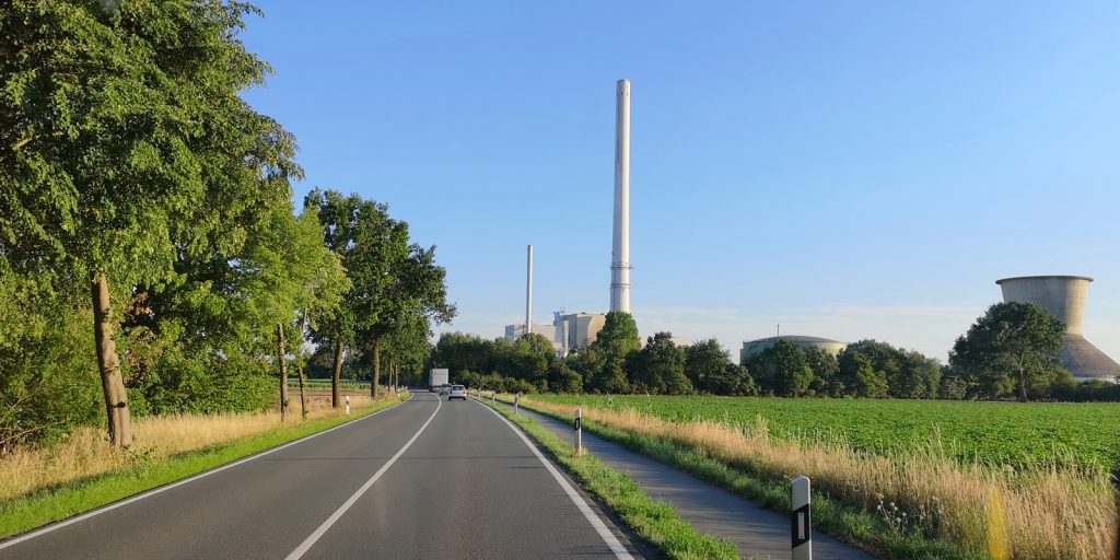 Gas- und Dampfkraftwerk "Robert Frank", Landesbergen