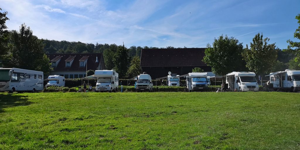 Wohnmobilstellplatz am Schiedersee