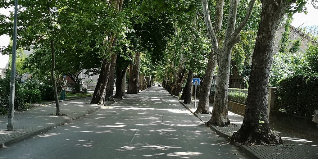 Straße in Mostar