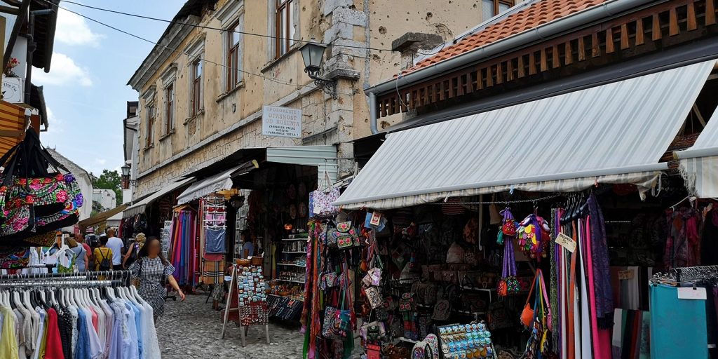 Gasse in Mostar