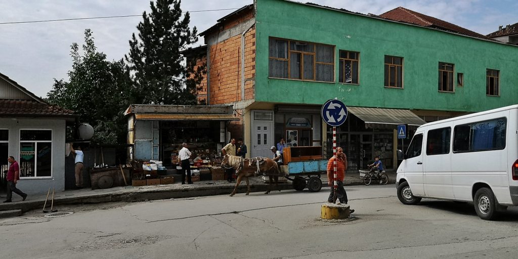 Kreisverkehr, Peshkopia