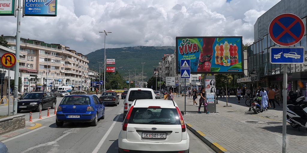 Stadtzentrum von Ohrid