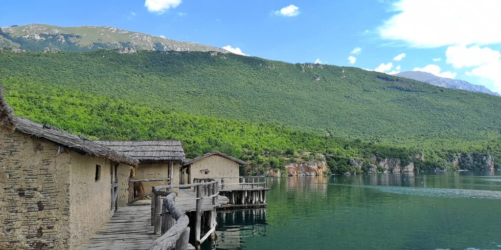 Museum auf dem Wasser, Gradiste, Ohrid