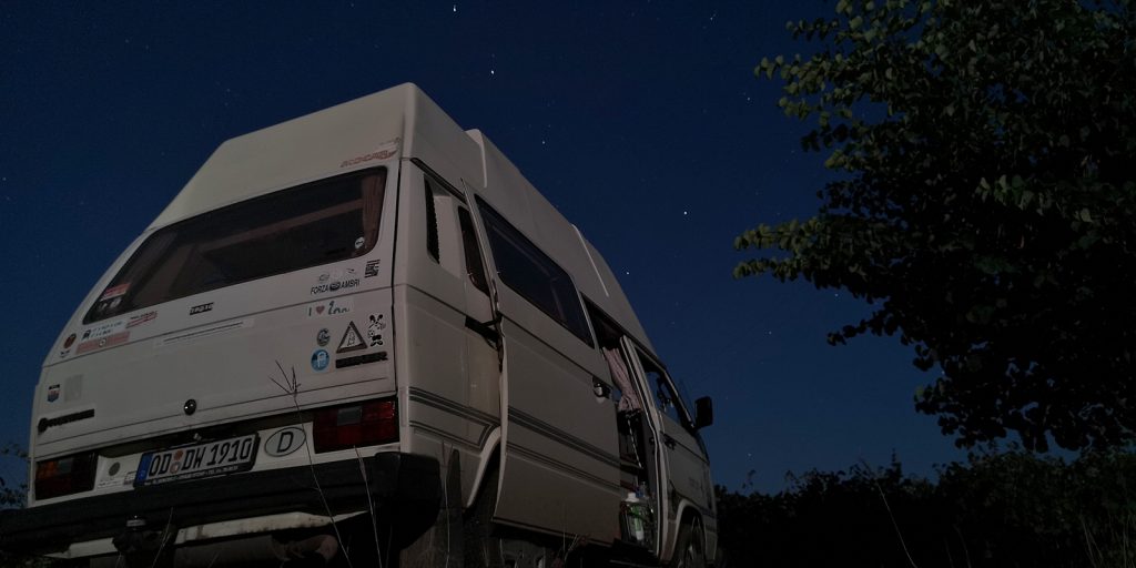 Sternenhimmel über dem Didimobil