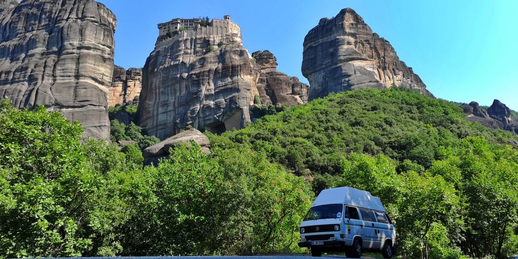 Kloster Varlaám (Ιερά Μονή Βαρλαάμ) mit Didimobil