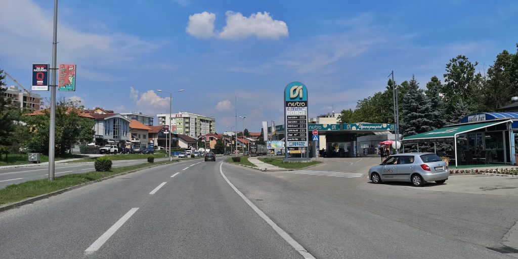 Hauptstraße in Banja Luka