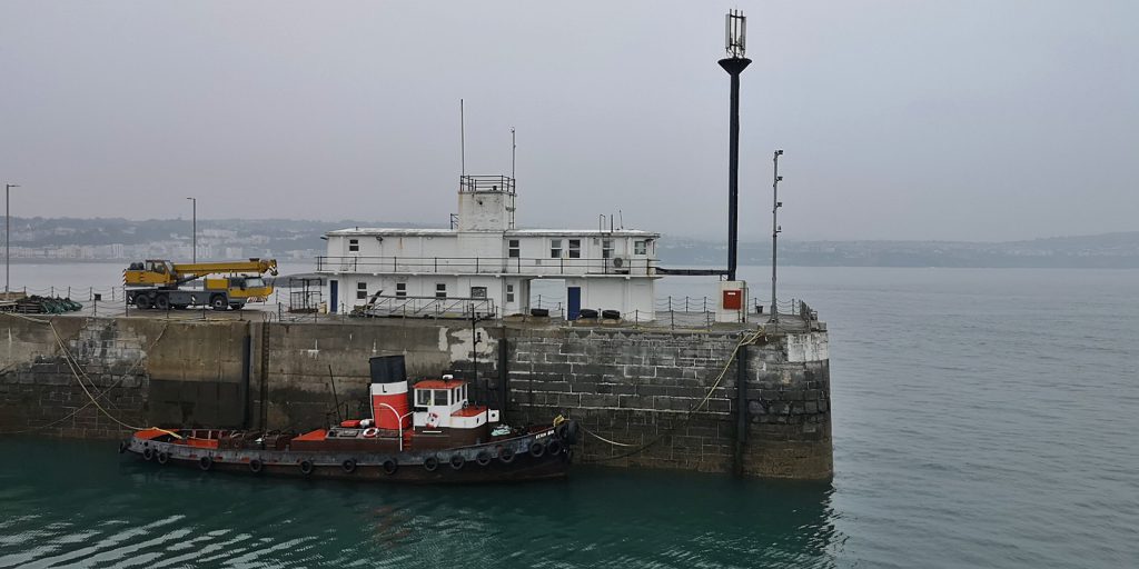 Ankunft im Hafen von Douglas, IOM