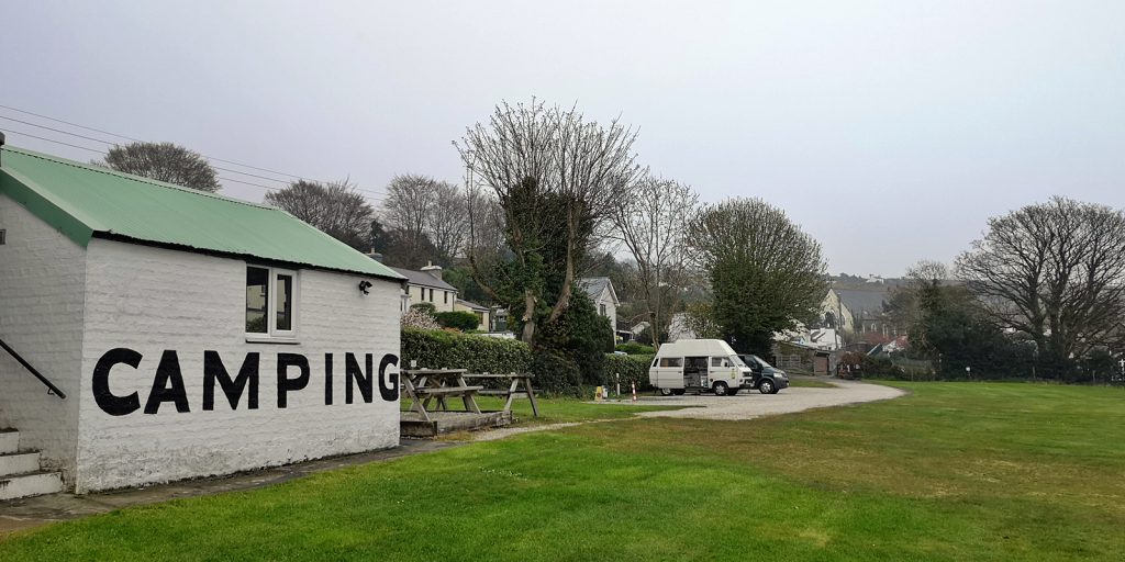 Campingplatz in Laxey