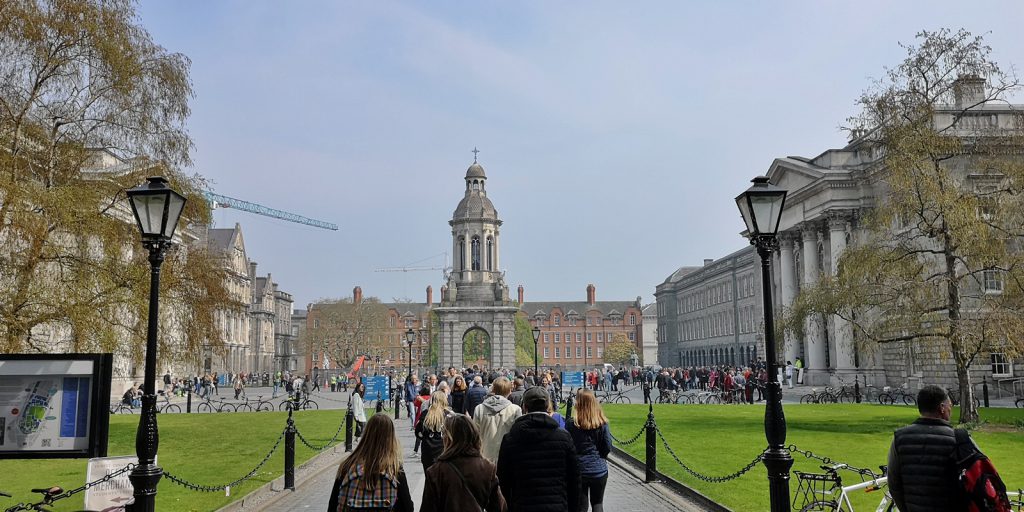 Library Square, Trinity College, Dublin