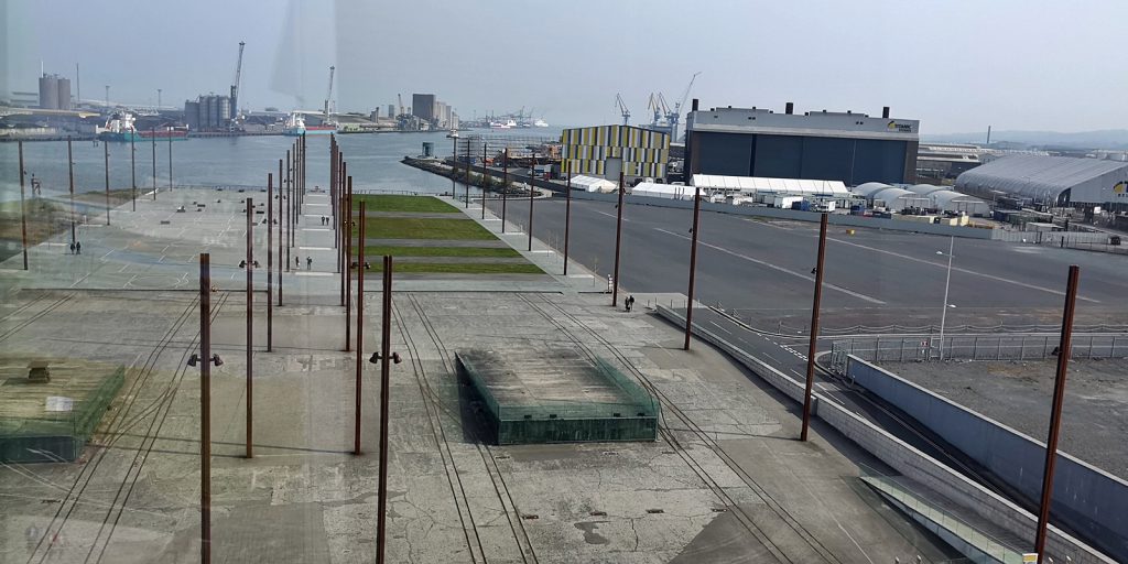 Blick auf Dock 3, in dem die Titanic von 1909 bis 1911 gebaut wurde