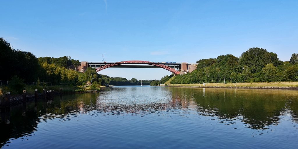 Alte Levensauer Hochbrücke, Juli 2019