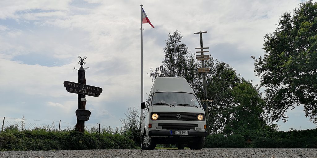 Das Didimobil an der tiefsten Landstelle Deutschlands