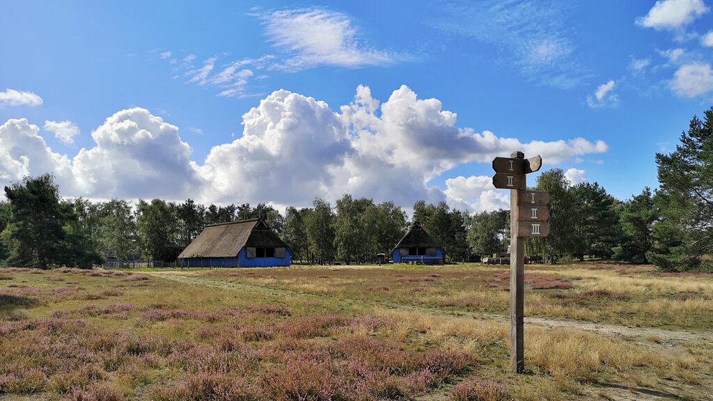 Schafstall in der Nemitzer Heide im Wendland