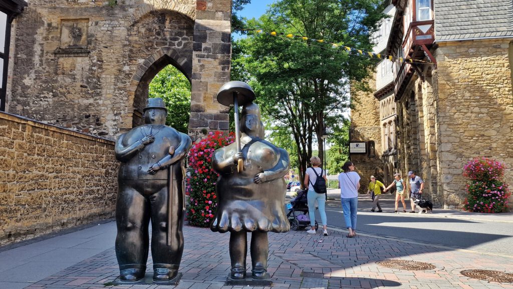 Skulptur am Rosentor