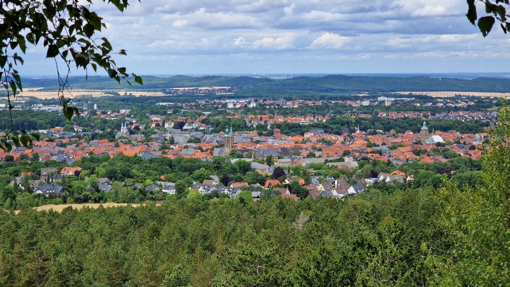 Blick auf Goslar vom Maltermeister Turm