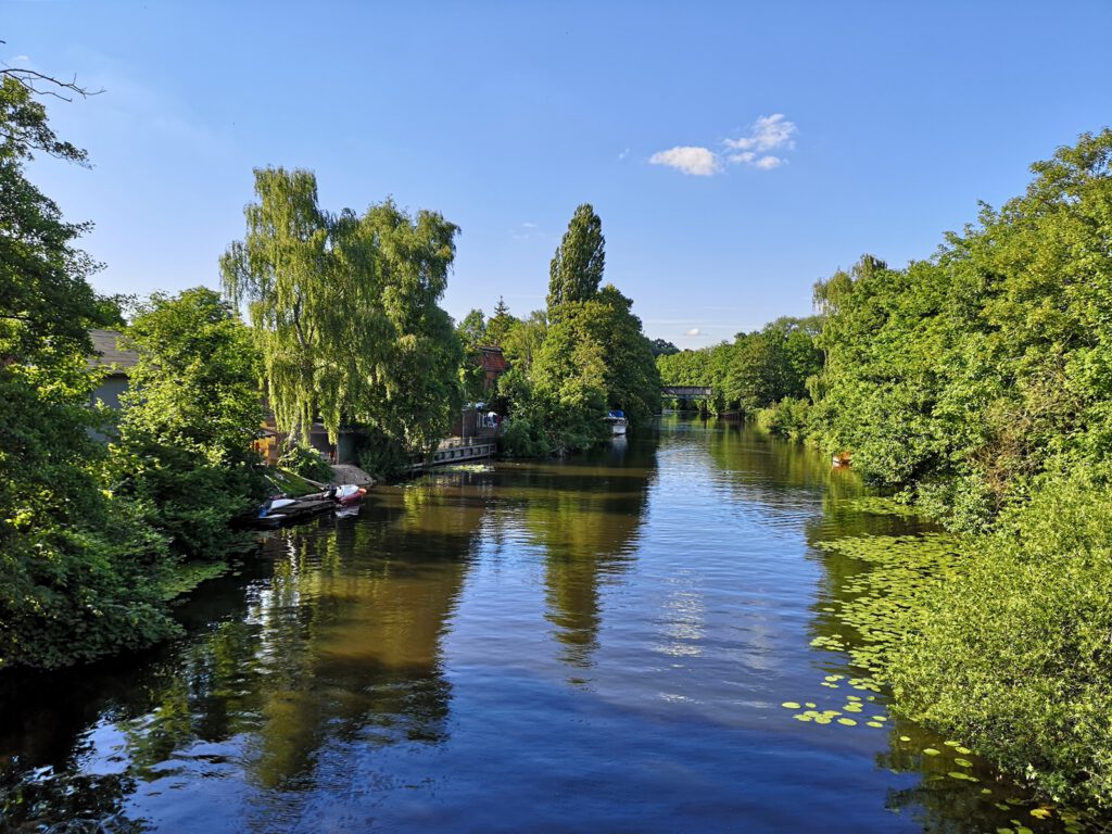 Bille an der Roten Brücke