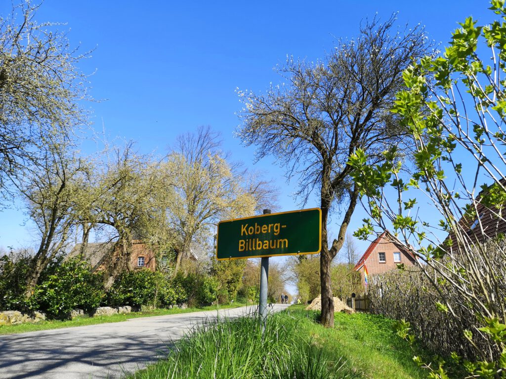 Im Weiler Billbaum verläuft die Grenze zwischen Stormarn und Herzogtum-Lauenburg