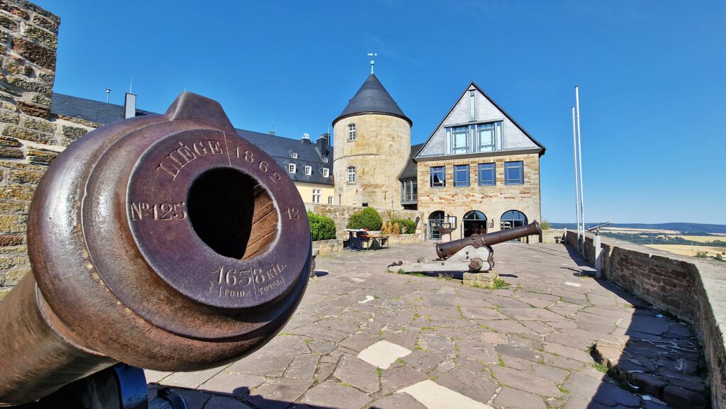 Schlossterrasse Schloss Waldeck