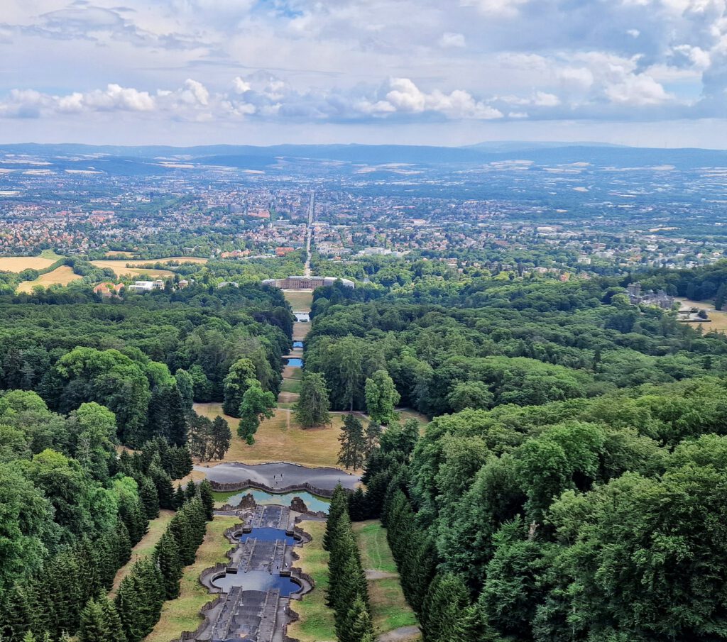 Blick auf Schloss Wilhelmshöhe