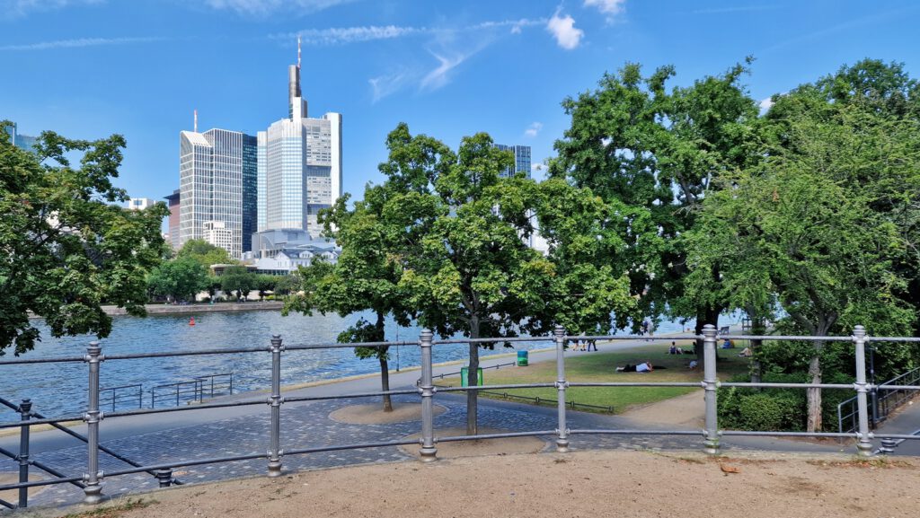 Aussicht auf Mainhattan