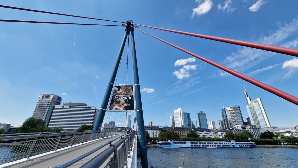 Blick auf das Frankfurter Mainufer